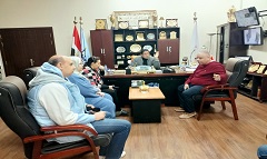 اجتماع لاستكمال أعمال بناء سور لمركز شباب نور المقطم