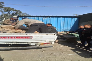 إيقاف بناء عدد من المباني المخالفة بحي المعصرة وحملات لرفع الإشغالات