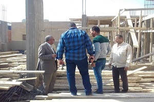 رئيس حي المقطم حملة مكبرة لإزالة المباني المخالفة