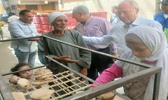 متابعة جودة انتاج رغيف الخبز ووزنه ومطابقته للمواصفات