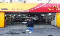 حملة توعية لاصحاب المحلات على كيفية استخراج تراخيص التشغيل 