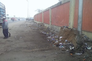 إستمرار العمل بطريق الأوتوستراد