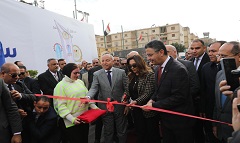 وزيرا التموين والتنمية المحلية ومحافظ القاهرة يفتتحون عدد من المشروعات
