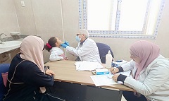 قافلة طبية من 9 عيادات بمنطقة ال٢٩٠ فدان التابع لـ١٥ مايو الطبية