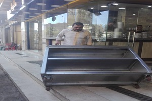 حملة رفع اشغالات بشارع ترعة الجبل وميدان المطرية