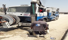 استكمال رفع كفاءة المرافق بنطاق الحي