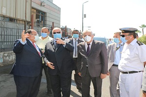 محافظ القاهرة يتفقد المنشآت الجديدة بجامعة حلوان 