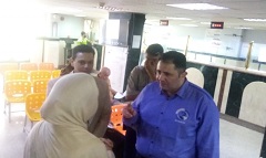  نائب الشمالية يتفقد المركز التكنولوجى لخدمة المواطنين