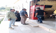 حملة لإزالة الاشغالات والتعديات وعودة الانضباط بميدان السيدة نفيسة