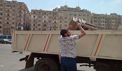 مرور ميداني لرفع وإزالة الاشغالات والنظافة من نهر الطريق 