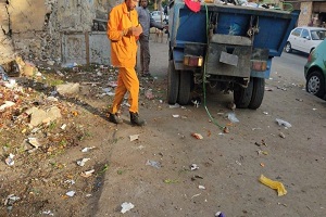 نظافة شوارع وشياخات الحي