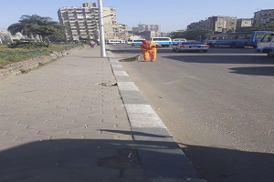نظافة شوارع الحي