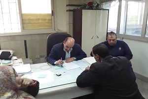 لقاء رئيس حى المطرية مع المواطنين بالمركز التكنولوجى