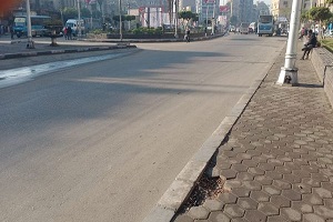 نظافة شوارع الحي