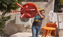 حملة لرفع الإشغالات بشارع سيد زكريا ومحيط مسجد الصديق