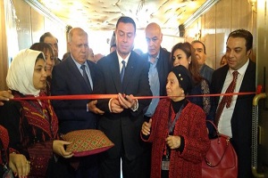 افتتاح السوق الخيري الفلسطيني السنوي بالقاهرة