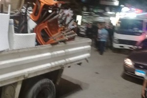 حي مصر القديمة يشن الحرب على الإشغالات.. ويحذر الباعة الجائلين