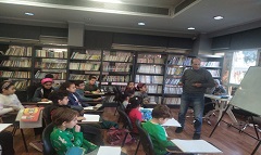 مركز التنمية الشبابية بالجزيرة يقيم تدريب مجاني لفرق الفنون التشكيلية