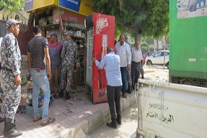 حملات بالمقطم لإغلاق المقاهي المخالفة وإزالة الإشغالات