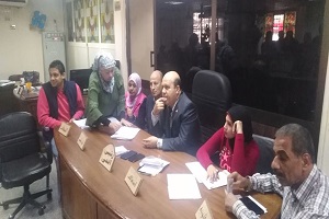 لقاء رئيس الحي بالمواطنين