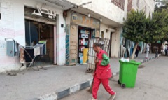 حملات مكثفة للإرتقاء بمنظومة النظافة بالشوارع والميادين