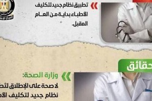 حقيقة وقف تكليف الأطباء