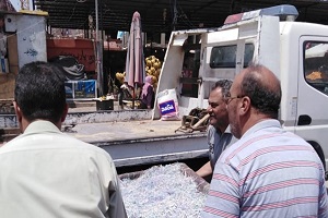 حمله مكبره لرفع جميع الاشغالات بحي عين شمس