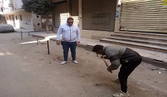 حمله ازالة حواجز حديدية واسمنتيه