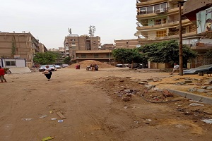 حملات للتوسع في مشروعات الطرق والرصف بالحي