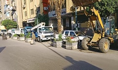 رئيسة الحي تتابع الاستعدادات للمشاركة في تدريب صقر 142