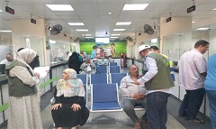 مياه الشرب تقييم إستطلاعات رأي داخل مركز خدمة عملاء الزيتون