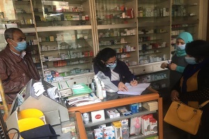 المرور على الصيدليات بنطاق الحي