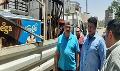 رفع وإزالة جميع المخالفات والاشغالات بنطاق الحي  