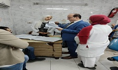 الجزار يجري جولة ميدانية مفاجئة بعدد من المنشآت الطبية بمنطقة شبرا