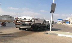 رفع كفاءة منظومة النظافة بشوارع الحي 