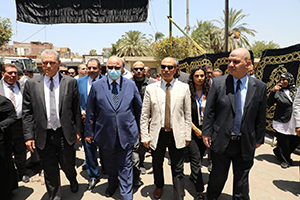 محافظ القاهرة يفتتح عدد من المشروعات بمناسبة العيد القومي