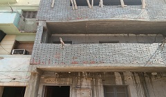 وقف أعمال بناء مخالف ببعض شوارع الحي