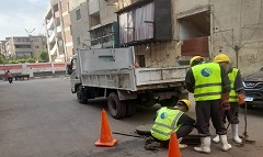 متابعة الاعمال اليومية بنطاق الحي 