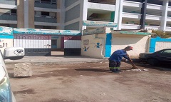 تكثيف حملات النظافة بالحي استعدادًا لاستقبال العام الدراسي الجديد