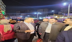 مشاركة فرحة أهالى شبرا بالاحتفالات بالعام الجديد 