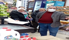 حملة على المجمعات الإستهلاكية بنطاق الحي