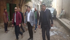 متابعة سير العمل وتفقد حالة النظافة بنطاق الحي