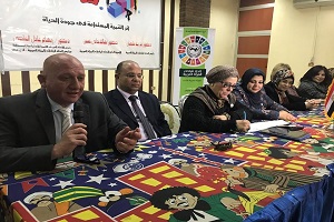 ندوة عن أثر التنمية المستدامة في جودة الحياة بحي منشأة ناصر