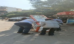 حملة لإزالة الإشغالات والتعديات ببعض شوارع الحي