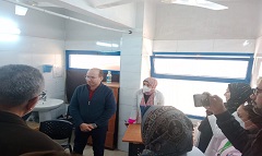 رئيس قطاع الشئون الصحة بالقاهرة يتفقد مستشفى الزاوية العام