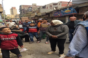 حملة مكبرة بقيادة رئيسة الحي