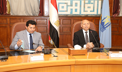 وزير الشباب والرياضة ومحافظ القاهرة يبحثان التعاون المشترك لتعزيز النشاط الرياضي