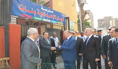 محافظ القاهرة يتفقد بدء امتحانات المواد الأساسية لطلاب الثانوية العامة