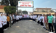مياه القاهرة تستقبل طلاب كليات التمريض بمحطتي روض الفرج والمعادي