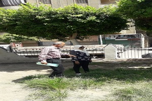 جولة مرورية لرئيسة الحي